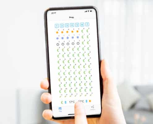 connect a smart radiator to its app